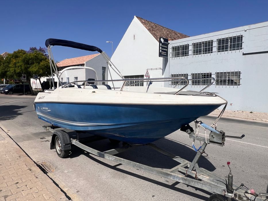 Barco QuickSilver 500 - motor 60hp Mercury