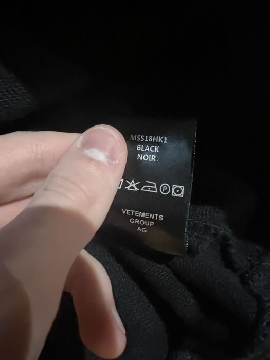 Худи Vetements Vital Existence