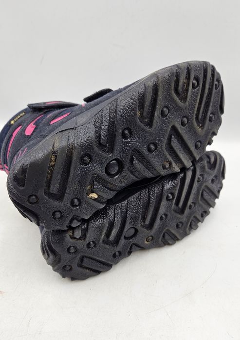 Śniegowce Dziecięce Superfit Husky Gore-Tex Granatowe Rozmiar 29