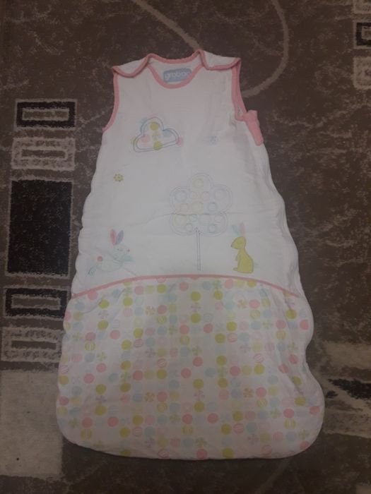 Спальник утепленный на 0-6 мес. Tog 2,5. Спальный мешок длина 70 см.