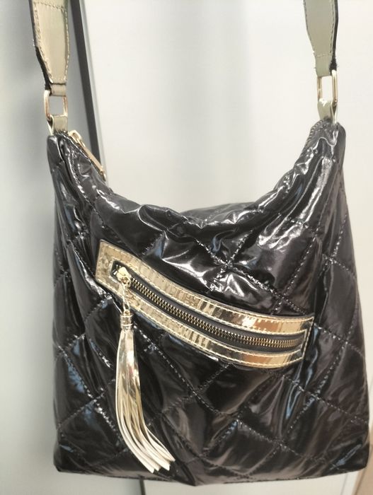 Torebka damska lakierowana