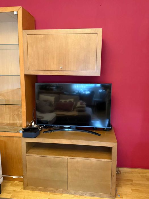 Móvel Moderno sala - TV, vitrine e bar
