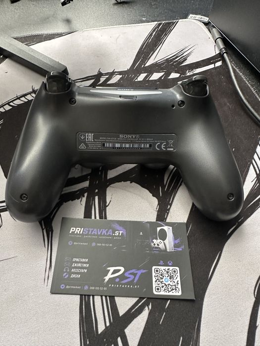 Геймпад безпровідний SONY PLAYSTATION 4 DUALSHOCK 4 the last of us part ii limited edition version 2 grey б/у