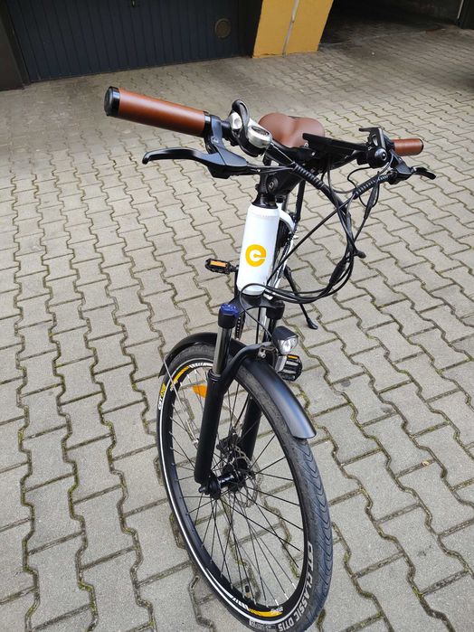 rower elektryczny Eleglide T1 Step Thru Biały 27,5