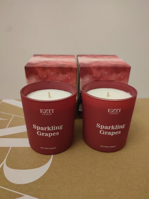 2 świece sojowe, zapachowe Ezti Candles Sparkling Grapes 180g