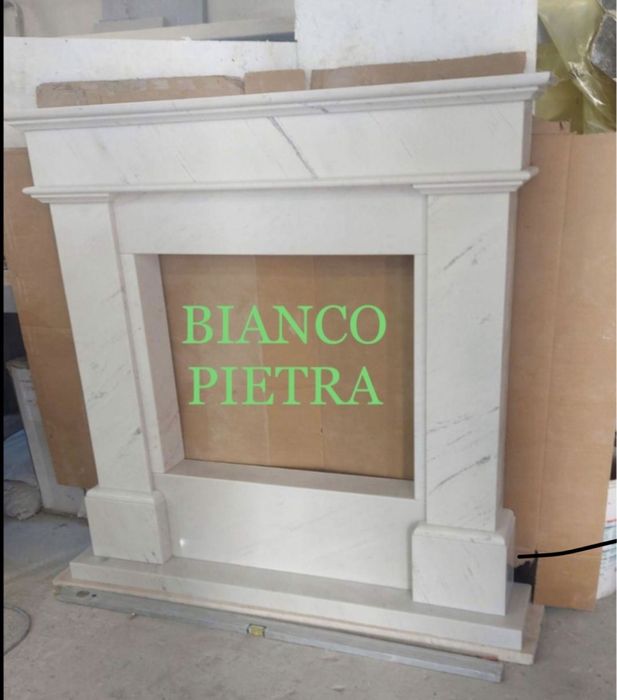 Portal kominkowy kominek z marmuru obudowa
