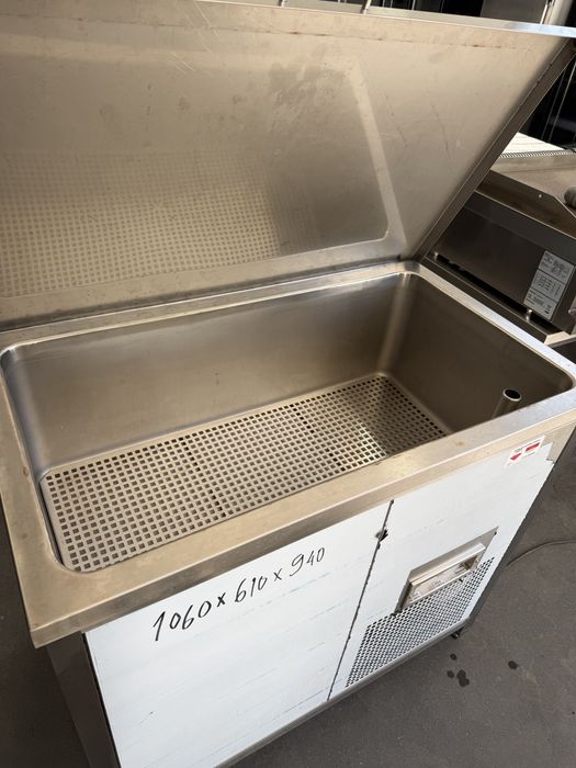 Demolhador de bacalhau de 150 litros entrada de agua automatica