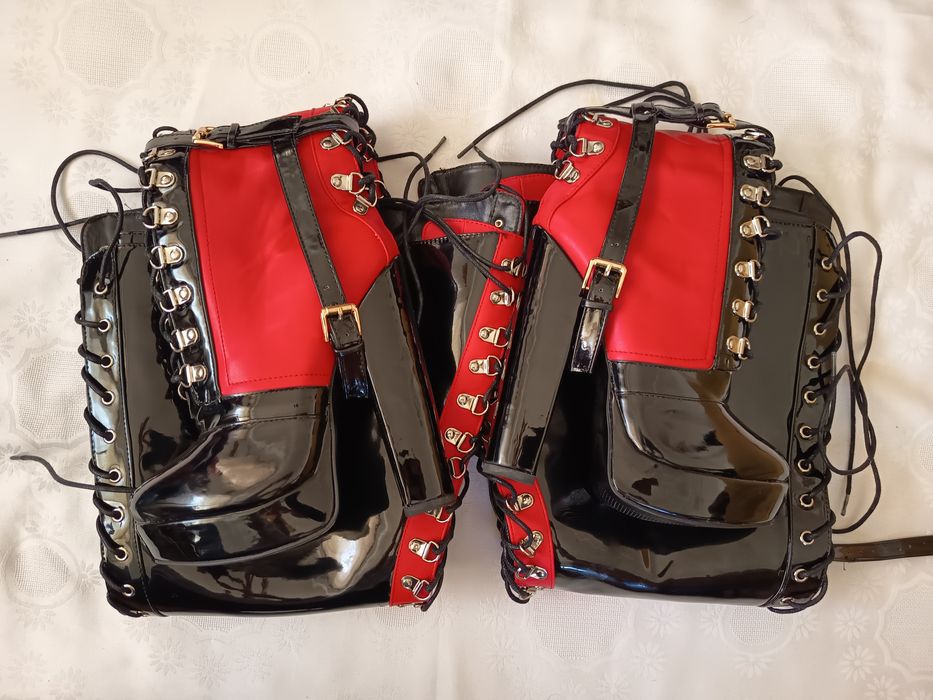 Botas sexy cano alto