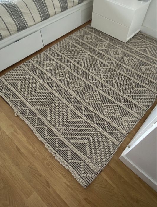 Tapete estilo bordado