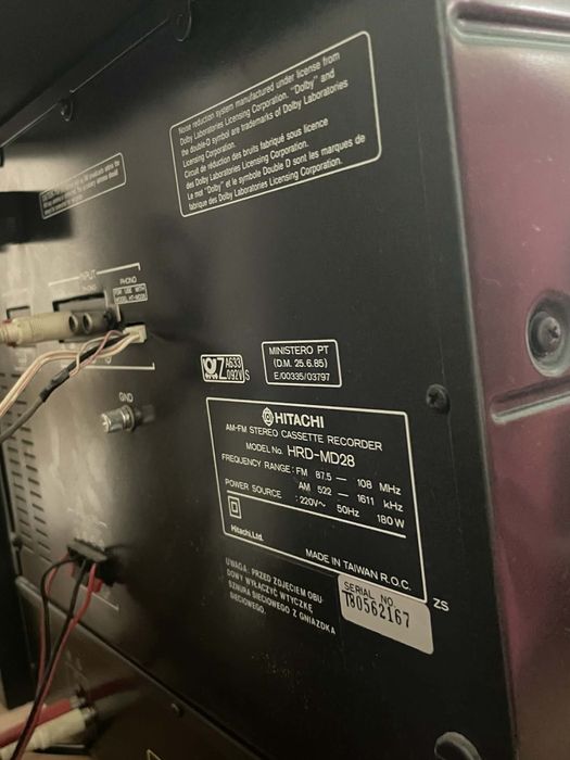 Zestaw naglosnienia Hitachi i technics