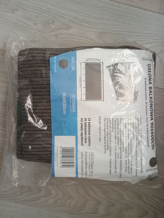 Mata balkonowa 90x500 nowa