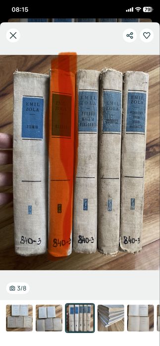 Emil Zola, Ziemia. Zdobycz + 2 ksiązki