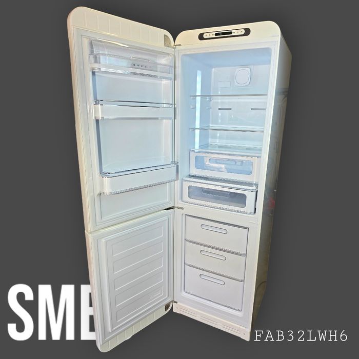 SMEG FAB32LWH6 Biały / White – lodówka Retro 196,8 cm NoFrost