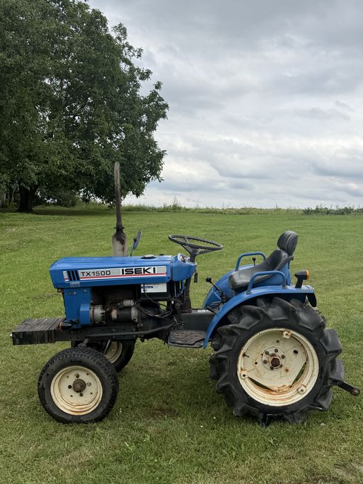 Traktorek ISEKI TX1500 – diesel – mini ciągnik japoński