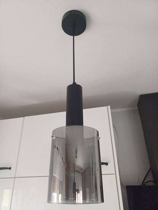 Lampa wisząca Sardo czarna E27 Italux