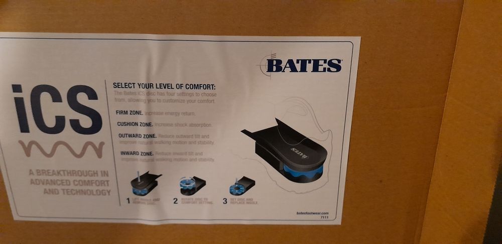 Buty Bates brązowe wysokie nieużywane nowe