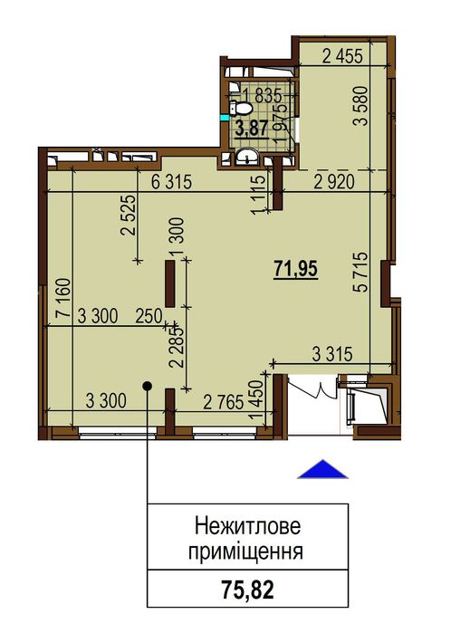 76м2, Фасад, ЖК Варшавський 3, вул. Івана Виговського, будинок 10.5