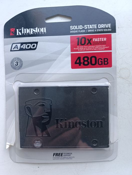 SSD-накопичувач 2.5" SATA 480GB Kingston
