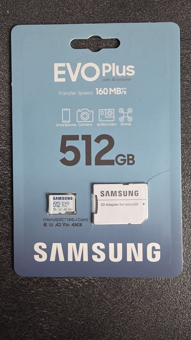 Karta Micro SD 512gb Samsung EVO Plus