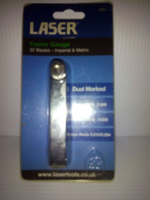 Apalpa folgas métrico/polegadas