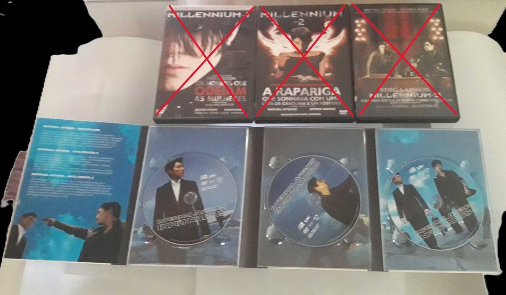 DVD's - Especial - como novos