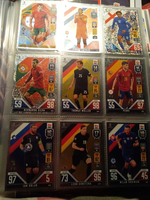 Arquivador (coleção liga das nações cards)