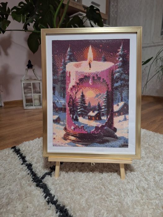 Diamond Painting na zamówienie. Twoje zdjęcie w blasku diamentów!