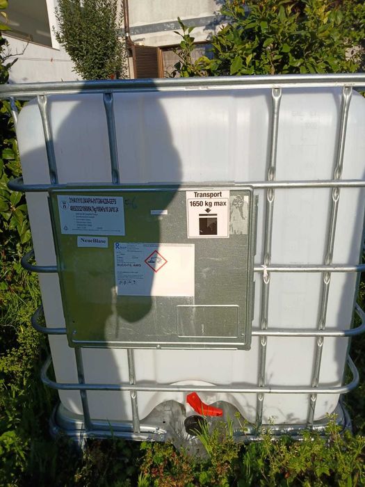 Bidão de 1650kg  – Perfeito para Armazenamento e Transporte