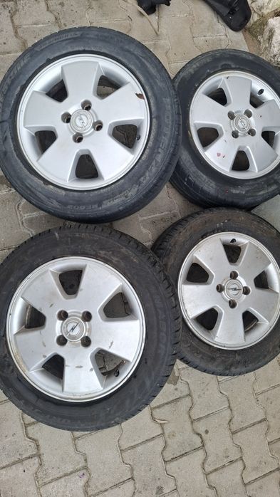 Jantes Originais Opel Astra G 15" com Pneus 195/60R15 – Conjunto de 4