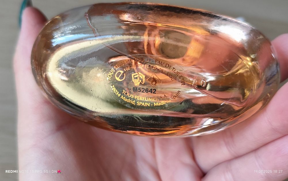 Oryginalne perfumy Tous sensual touch różowe 100ml