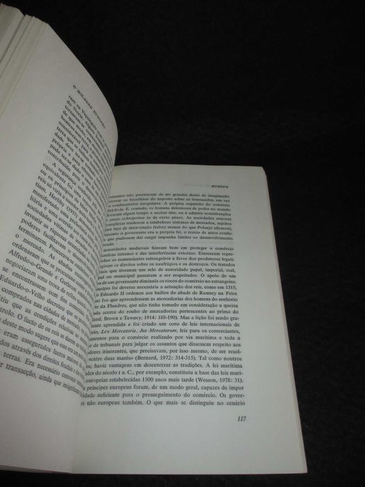 Livro O Milagre Europeu E. L. Jones