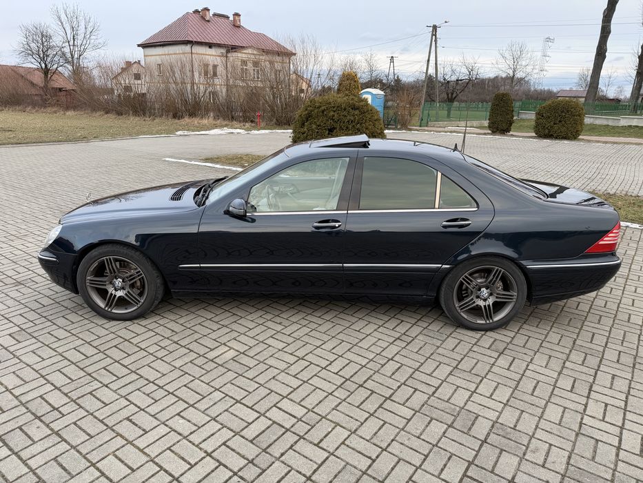Mercedes S W220 4.3+LPG Bose! Szyber! Zadbana!
