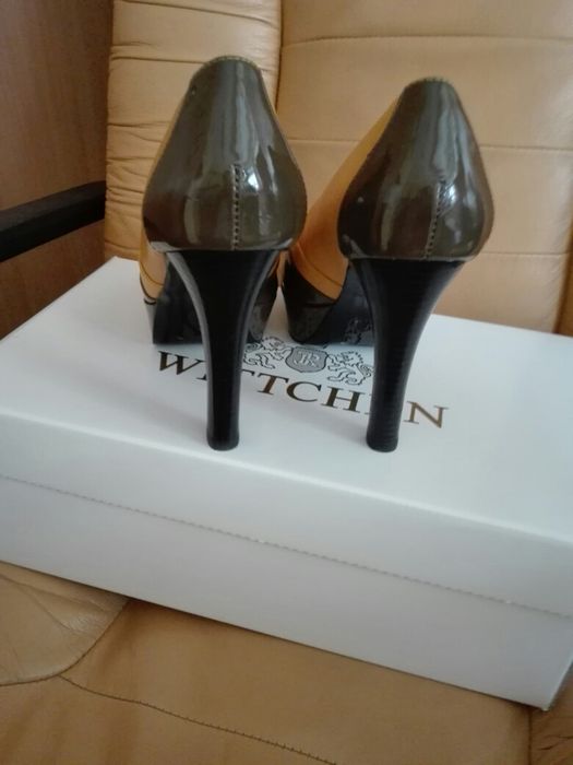 Skórzane buty Wittchen, szpilki Wittchen