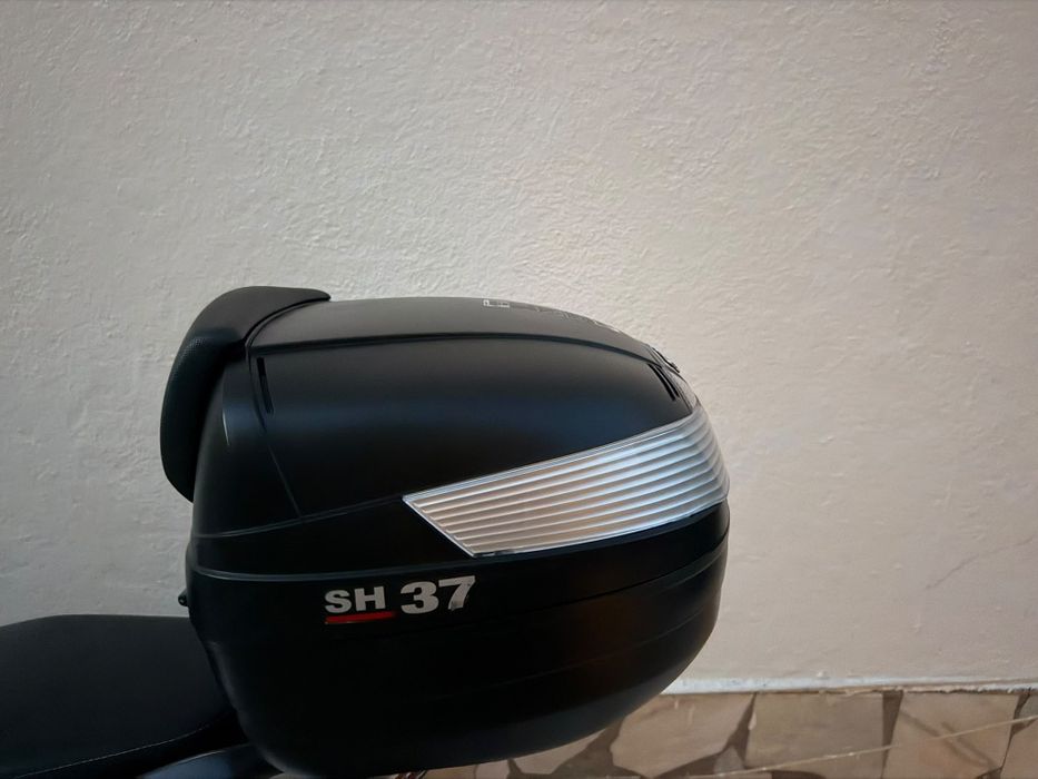 Baú SHAD SH37 37L + Suporte para Yamaha – Como Novo