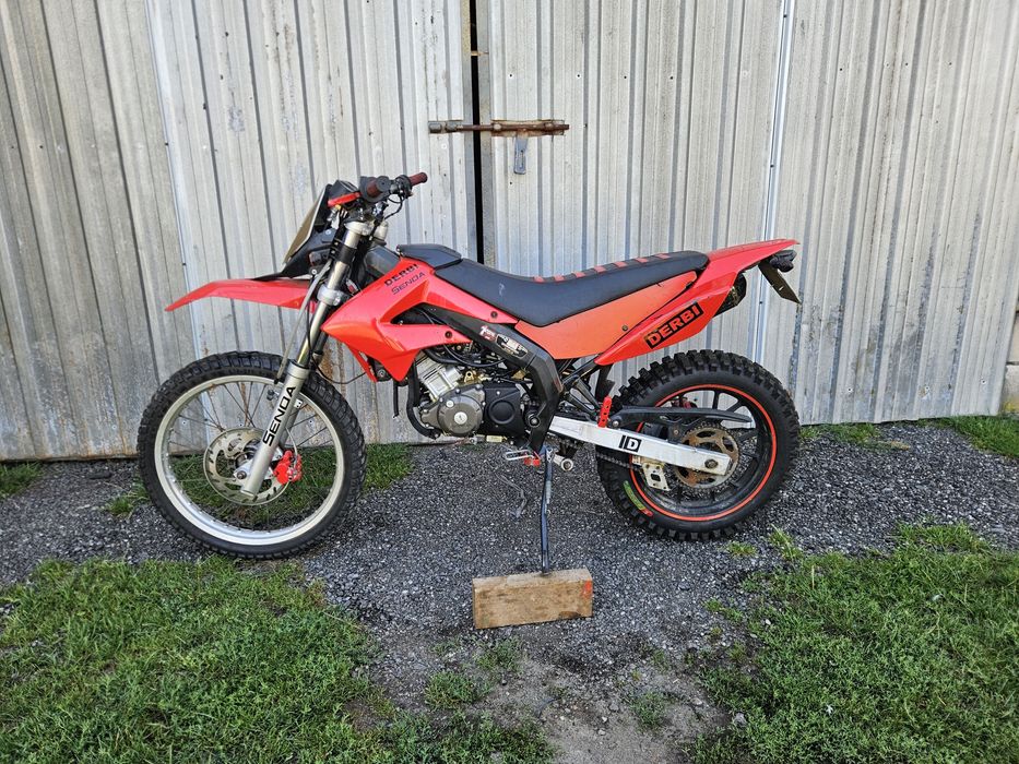 Derbi senda 125/50  Mocna ! Honda CBR  SM Enduro