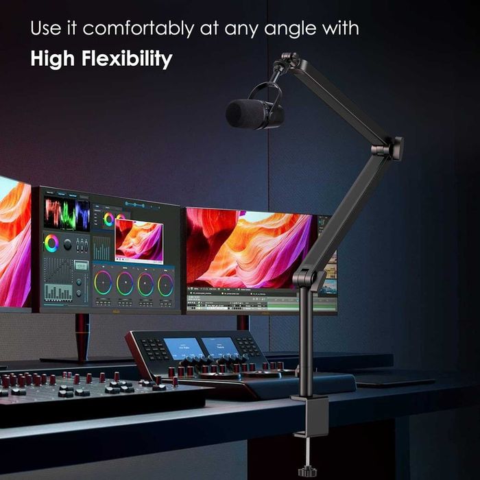 Ramię uchwyt stojak mikrofonu 1/4", 3/8", 5/8" adapter YOUSHARES