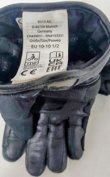 Luvas para motar com protecção marca BMW GSI