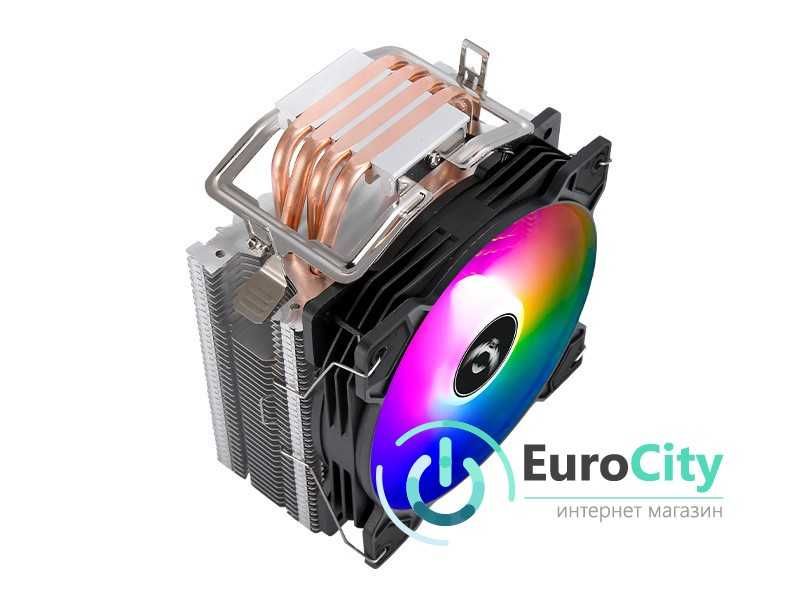 Кулер для процессора QiuzAim QZ1240S-RGB-PWM 4-pin TDP - 140 Вт/white