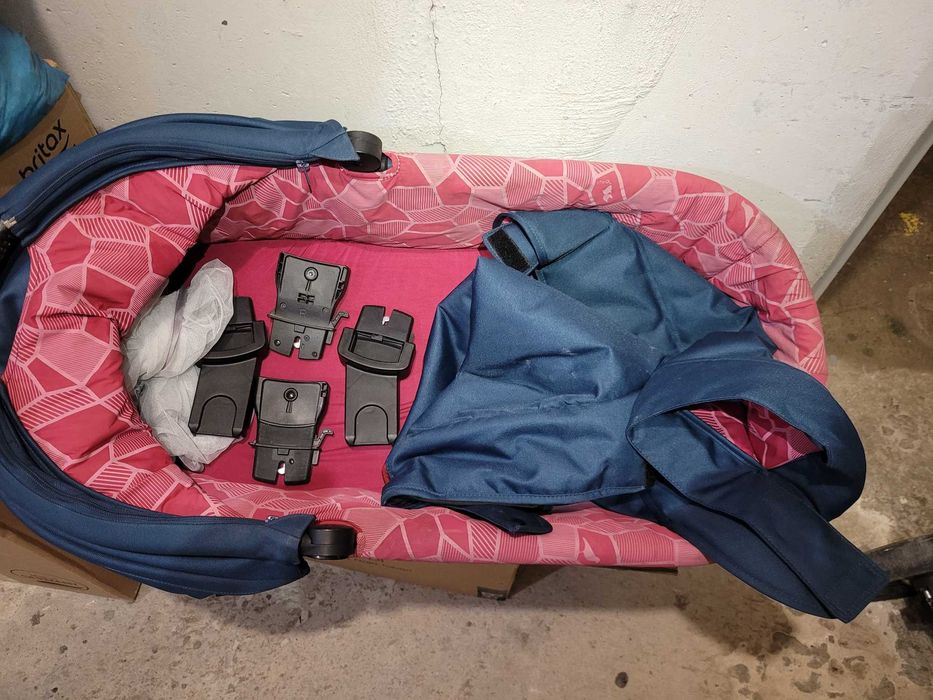 Wózek dziecięcy X-Lander X-Pulse duży zestaw, spacerówka, gondola