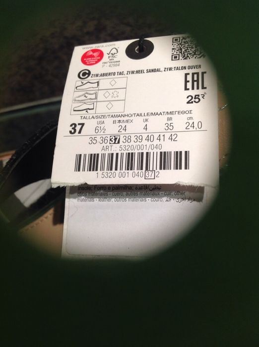 Sandália/Mules  37 pele cobra estrear c etiq. Preto, lindas!