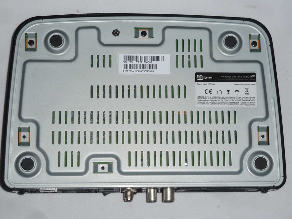 Dekoder Tuner Satelitarny i DVBT2 HEVC - 4K - Telesystem