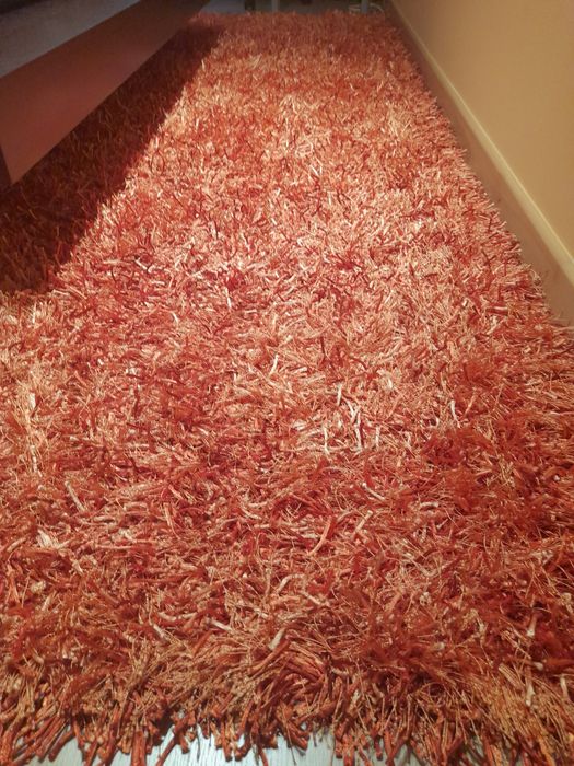 Carpete 2,85 x 1,90 laranja/laranja brilho