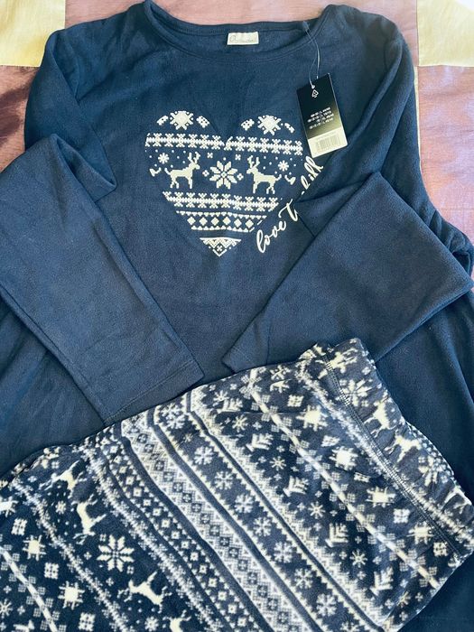 Новорічна жіноча піжама