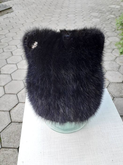 Норковая шапка новая