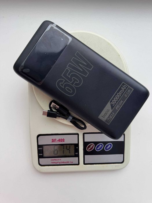 Павербанк HOCO DB81 Apollo 65W 30000 mah+кабель HOCO 60W /у комплекті/