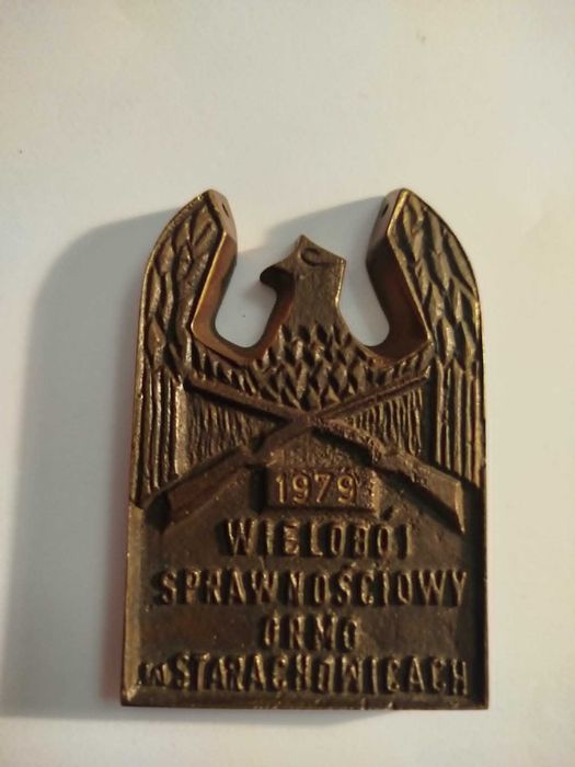 Wielobój Sprawnościowy ORMO w Starachowicach rok 1979. Odlew.