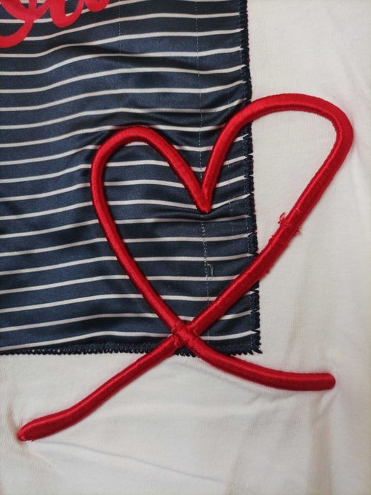 T-shirt branca estampada Tiffosi