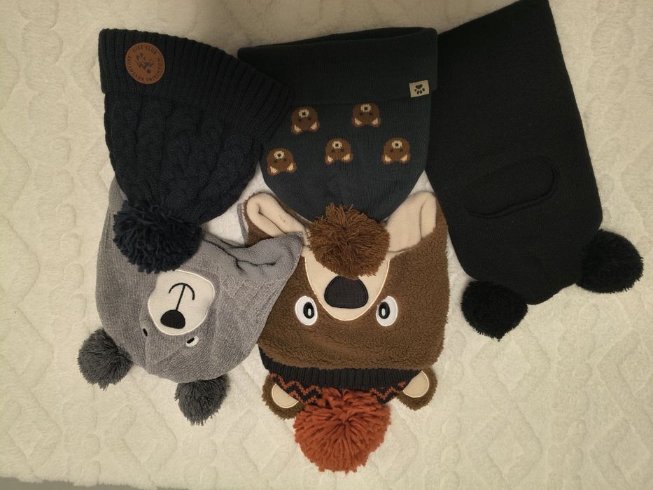 Sprzedam nowe czapki zimowe dla chłopca