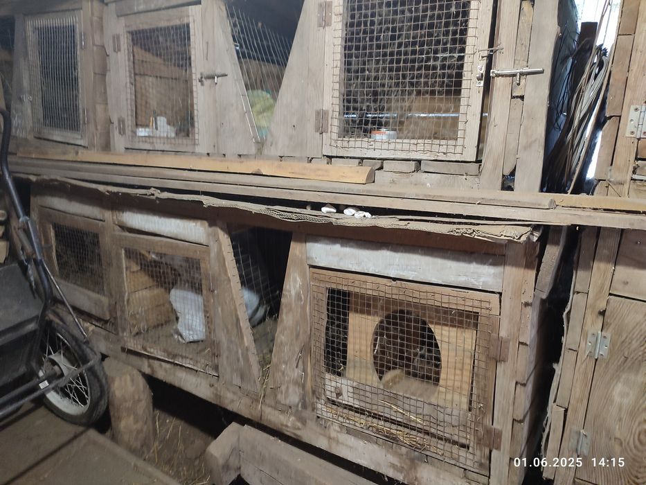 Клетки для кролей б/у