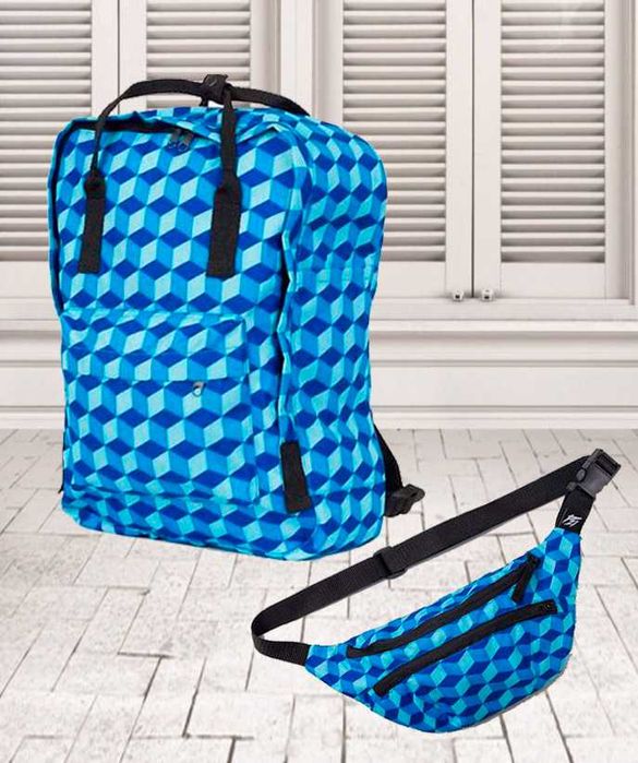 2 в 1: модный Рюкзак-сумка женский, школьный, для девочки + бананка